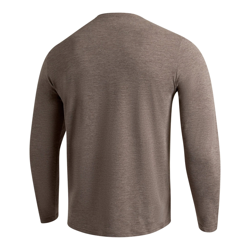 Airtex Long Sleeve Shirt - Heather Pumice
