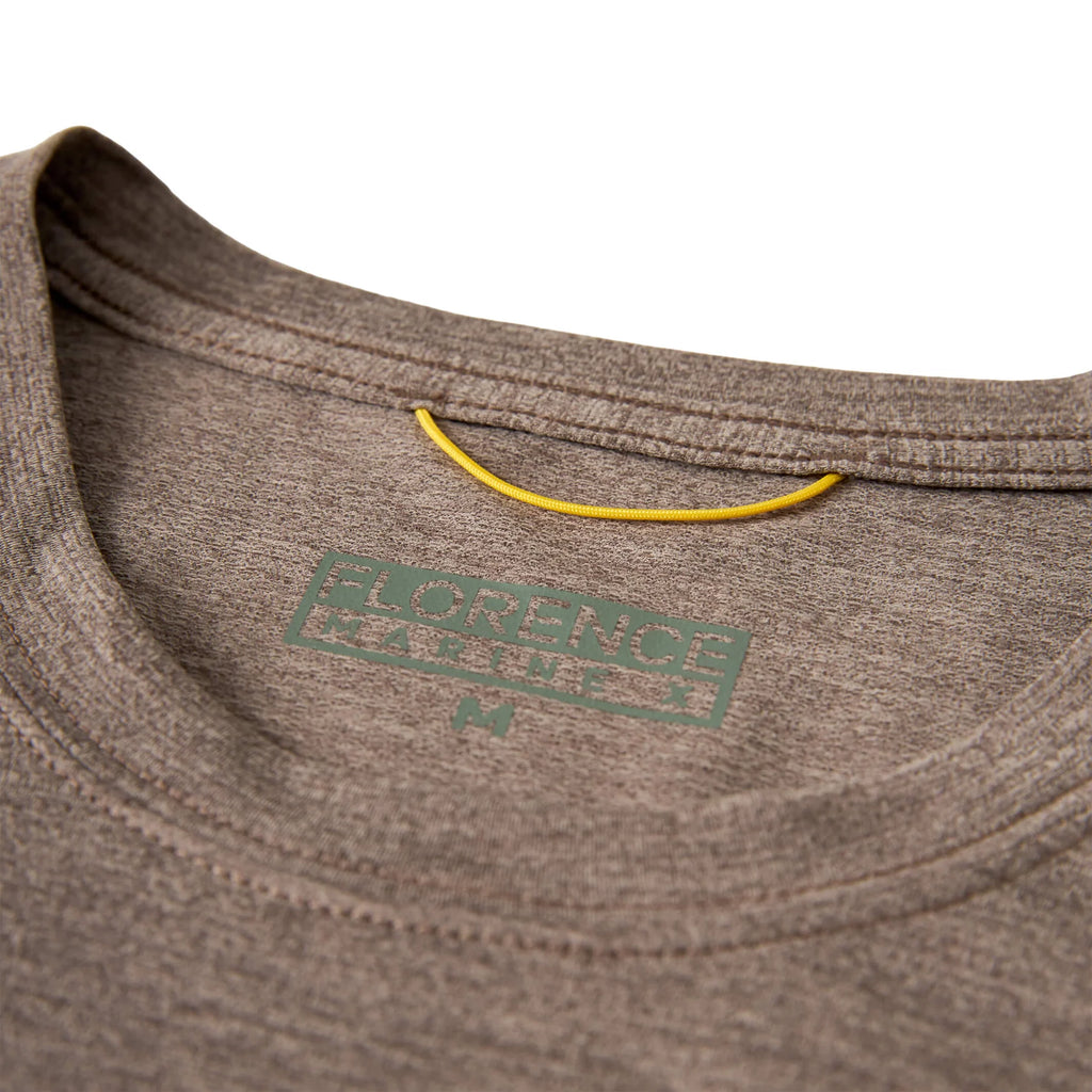 Airtex Long Sleeve Shirt - Heather Pumice