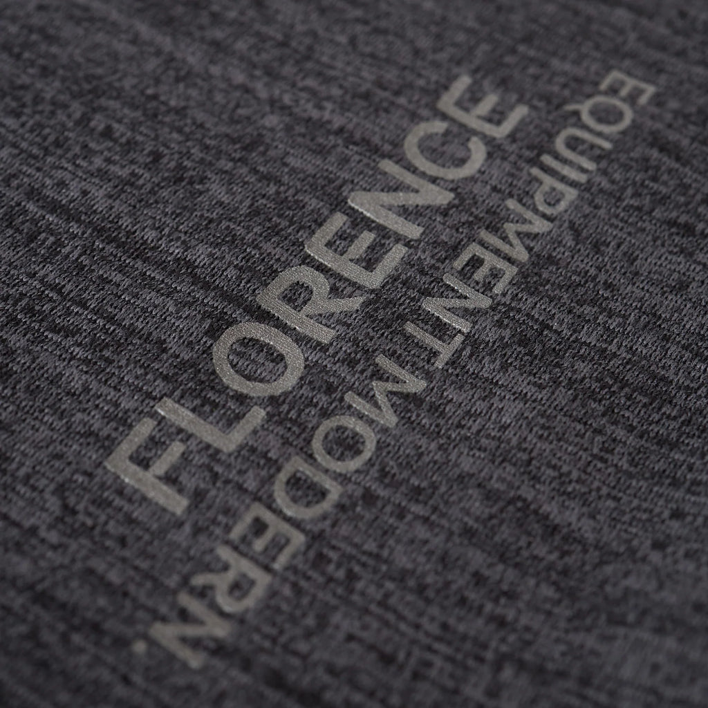 Airtex Long Sleeve Hooded Shirt - Heather Charcoal