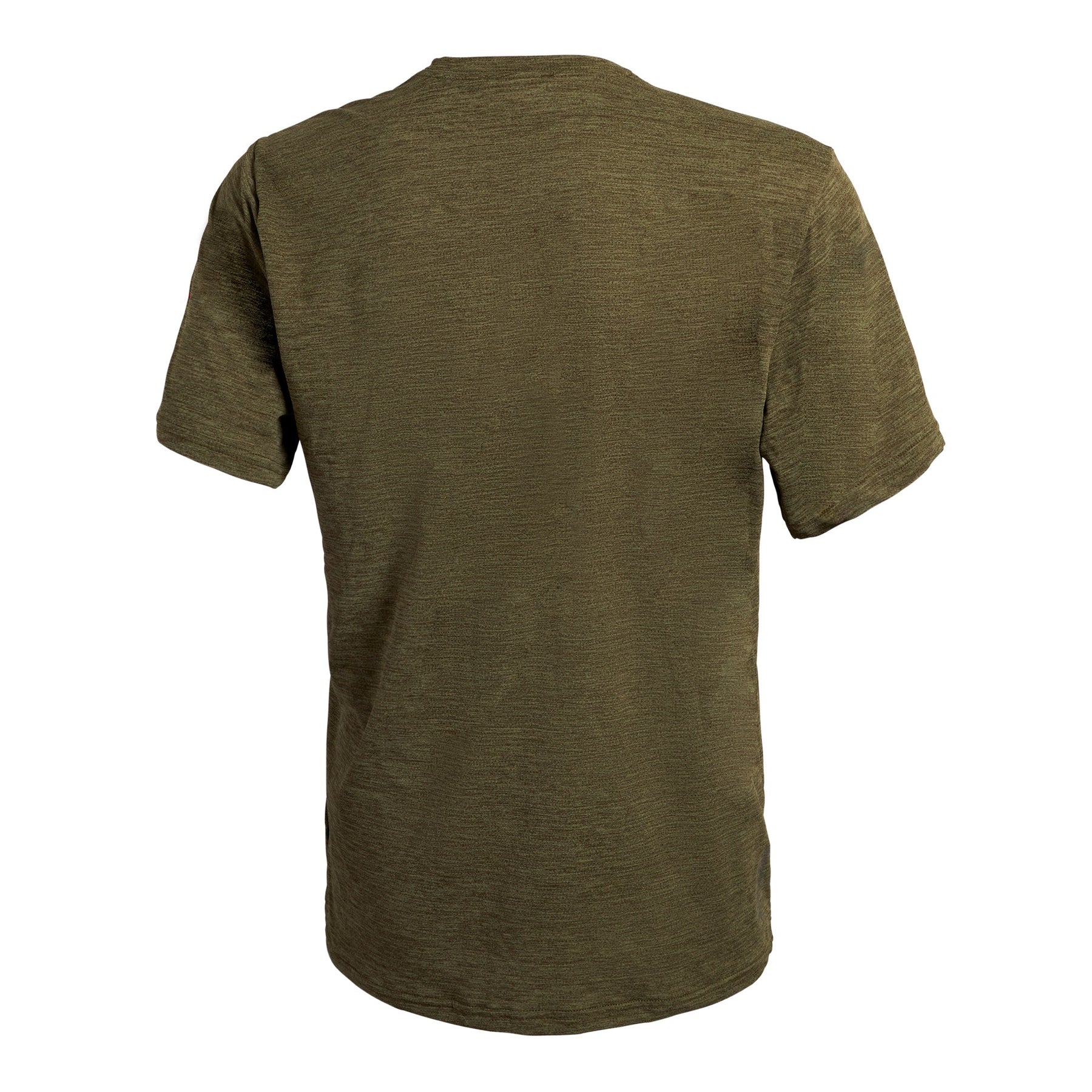 Airtex Short Sleeve Shirt - Heather Burnt Olive