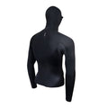 Long Sleeve Hooded Rashguard - Black