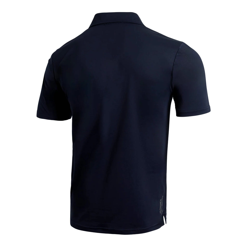 Airtex Collared Short Sleeve Shirt - Navy