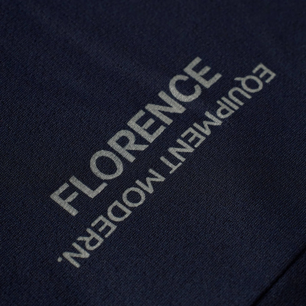 Airtex Collared Short Sleeve Shirt - Navy