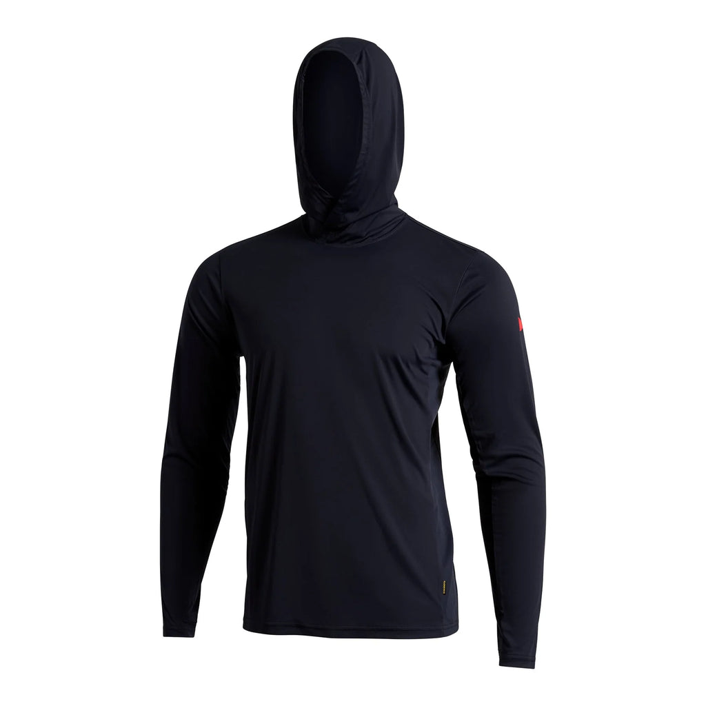 Sun Pro LS Crossover Hooded UPF Shirt - Department Navy