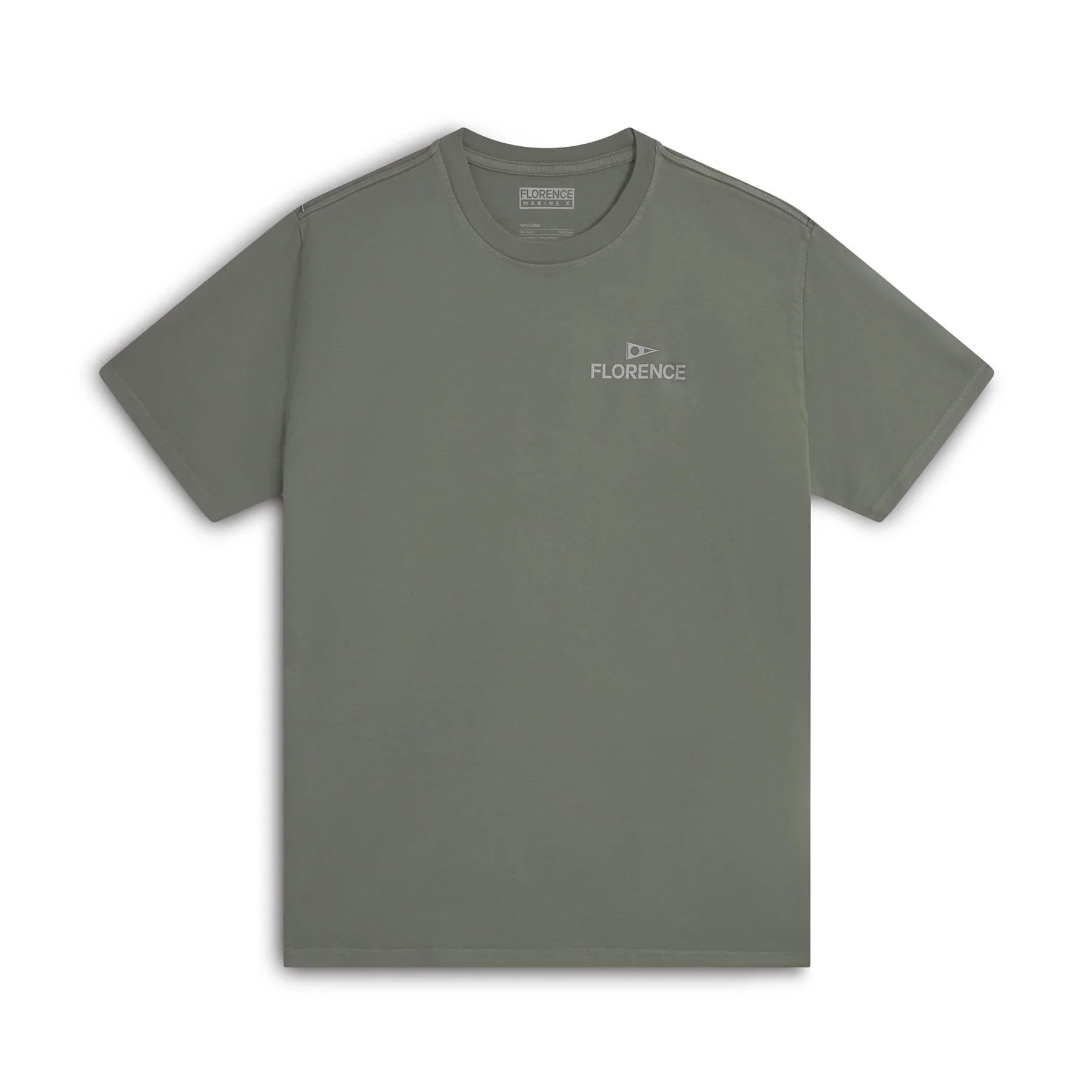 Crew T-Shirt - Moss Grey