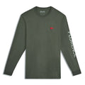 Burgee Long Sleeve T-Shirt - Moss Grey