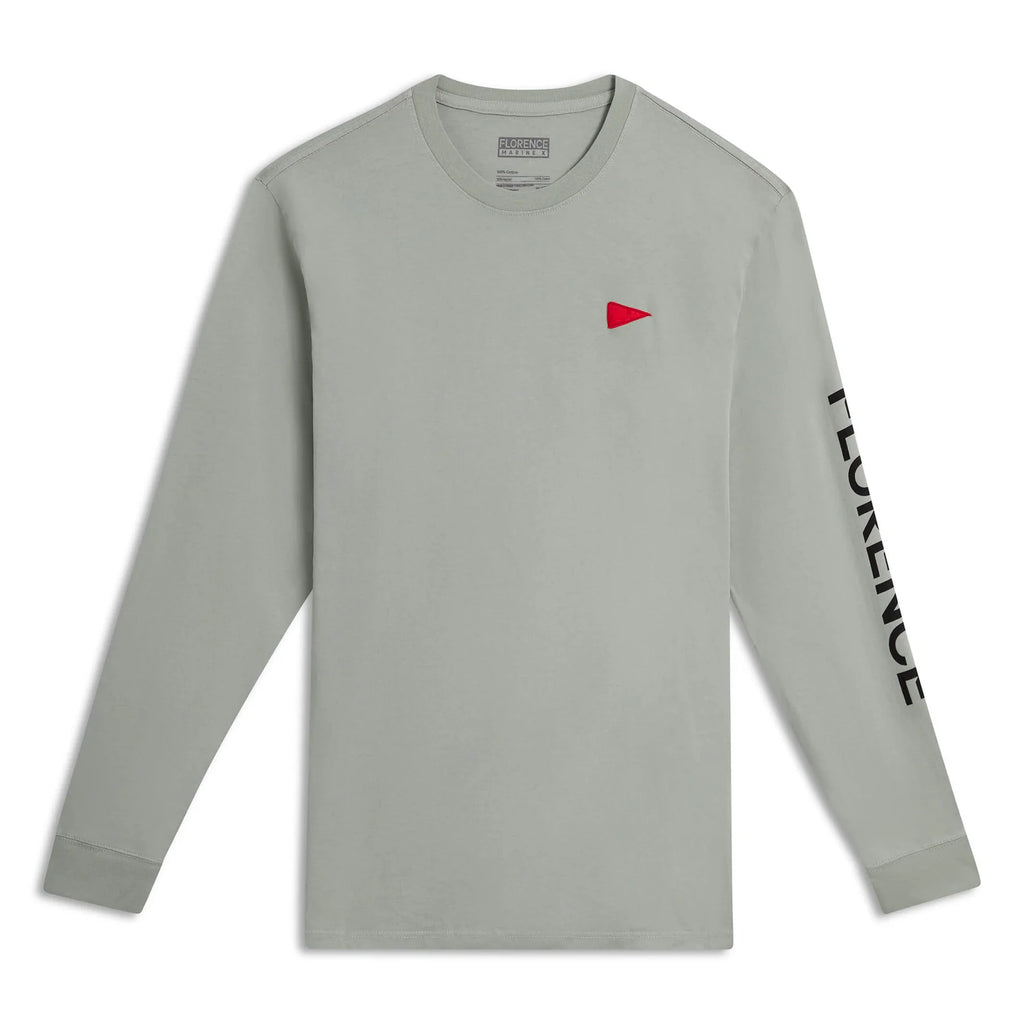 Burgee Long Sleeve T-Shirt - Willow
