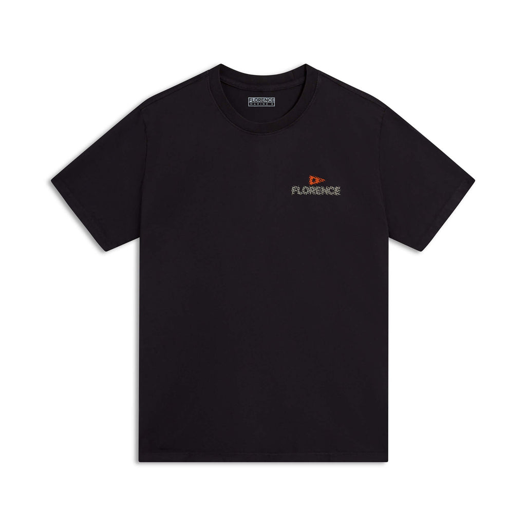 Logo Halftone T-Shirt - Black