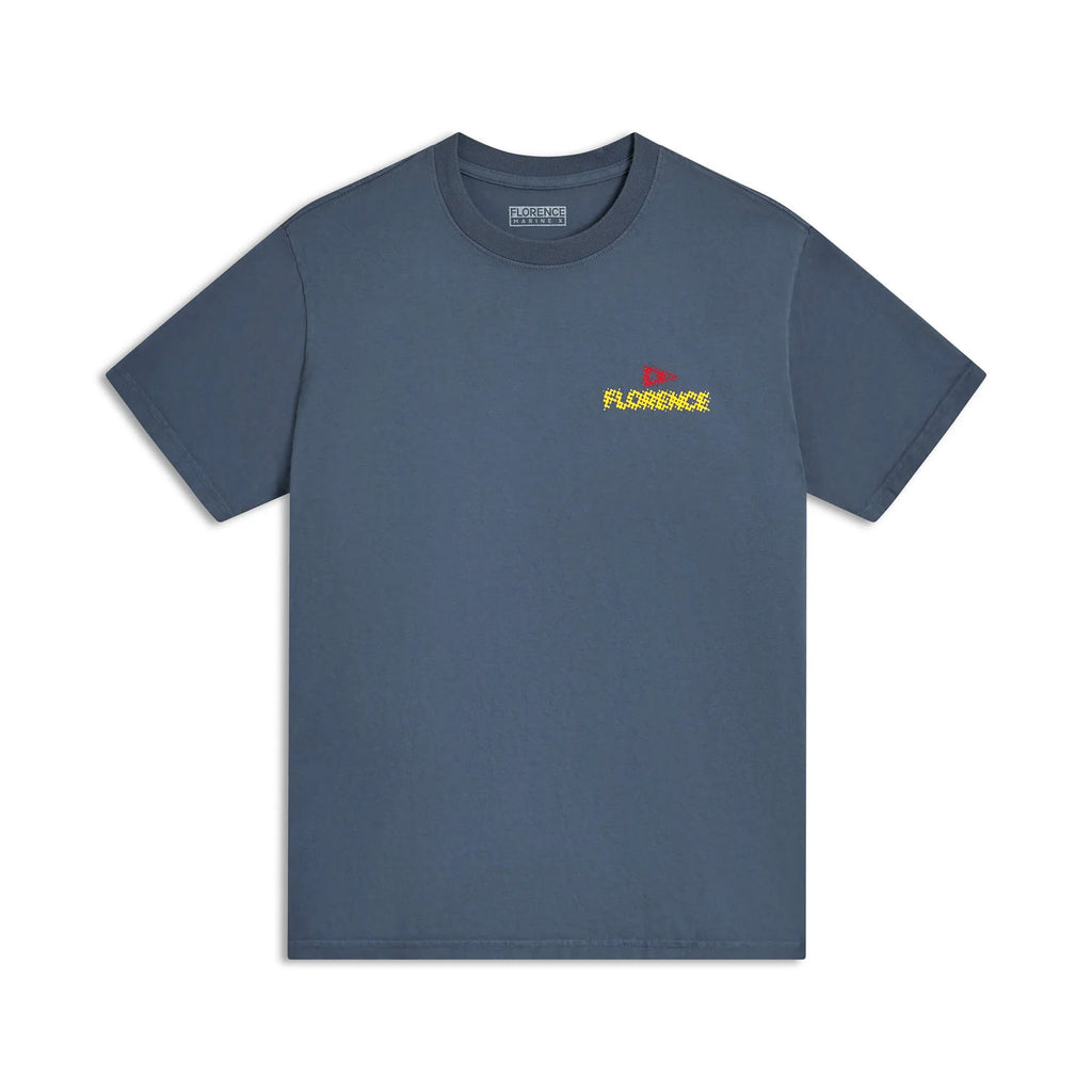 Logo Halftone T-Shirt - Storm