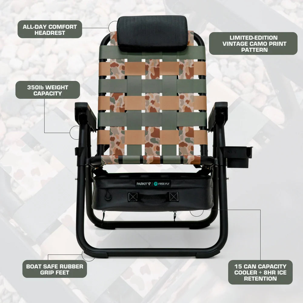 Eclipse Chair - Vintage Camo (Free Fly)