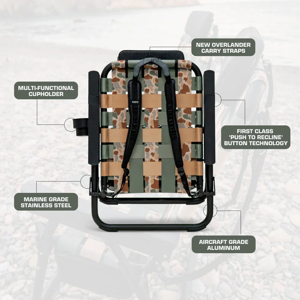 Eclipse Chair - Vintage Camo (Free Fly)