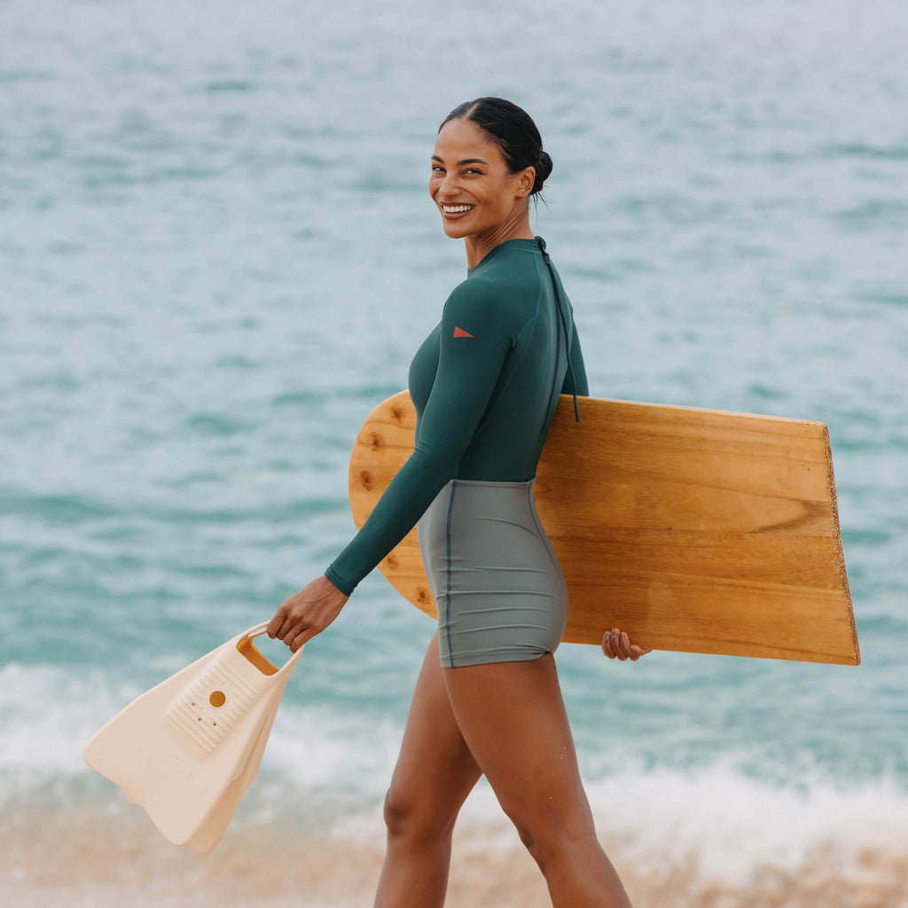 Long Sleeve Surfsuit - Pine