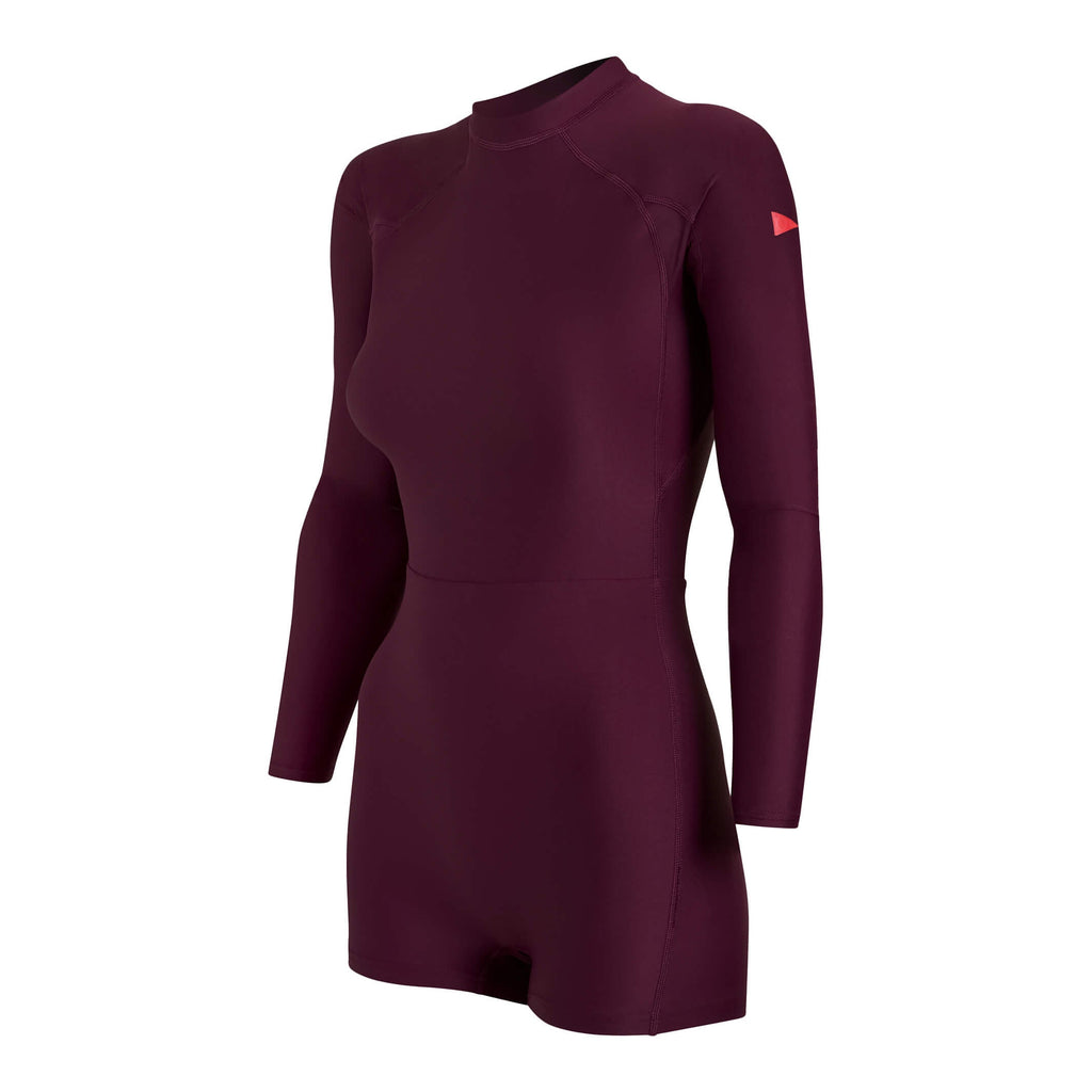 Long Sleeve Surfsuit - Ruby