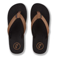 Seales Mens Flip Flop - Black