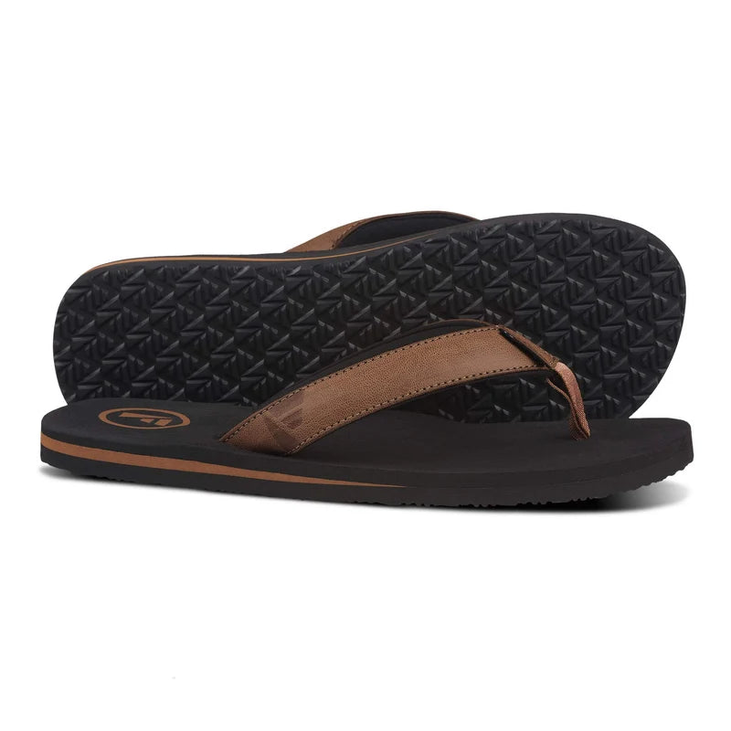 Seales Mens Flip Flop - Black