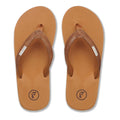Seales-Sc Womens Flip Flop - Latte Brown