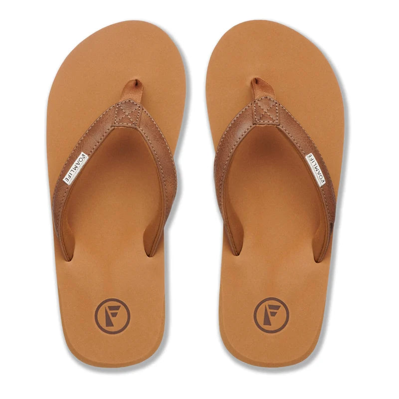 Seales-Sc Womens Flip Flop - Latte Brown