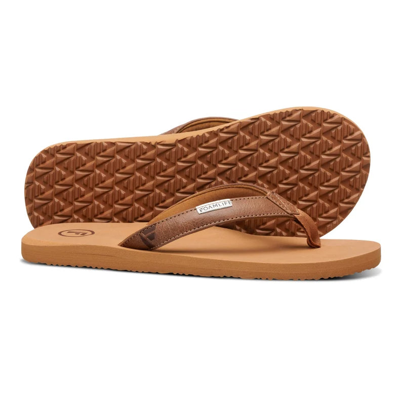 Seales-Sc Womens Flip Flop - Latte Brown