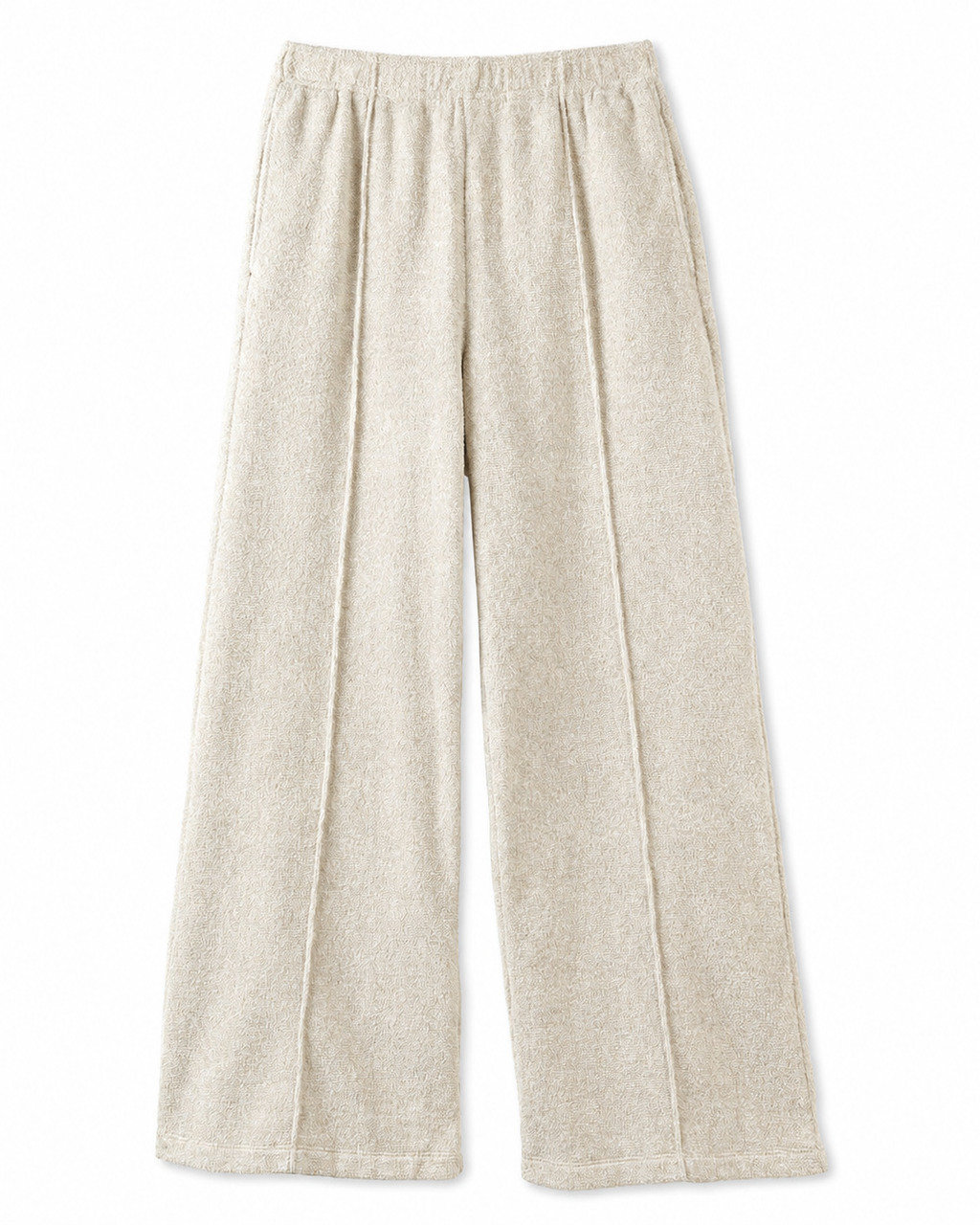 Hightide Wide Leg Pant - Oatmeal Heather
