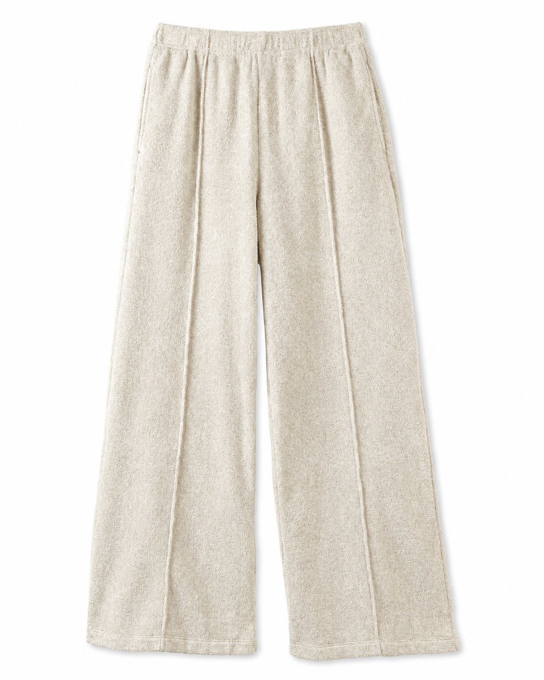 Hightide Wide Leg Pant - Oatmeal Heather