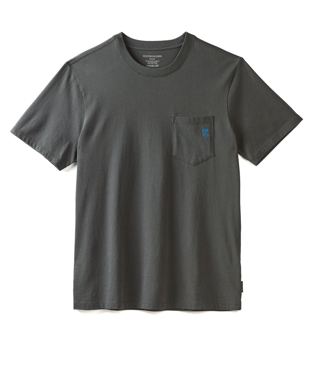 OK Ks Pocket Tee - Charcoal