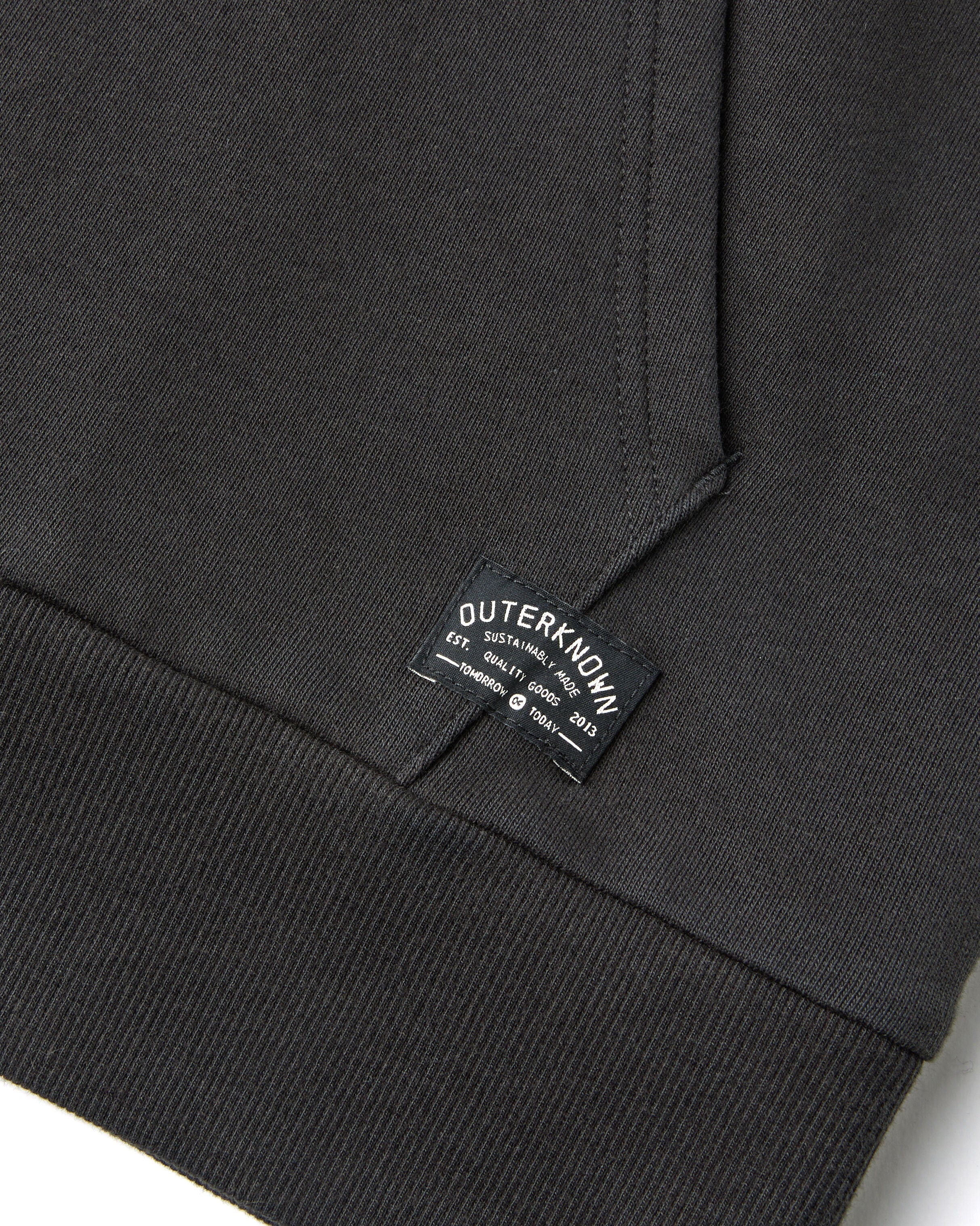 The Team Hoodie - Washed Black