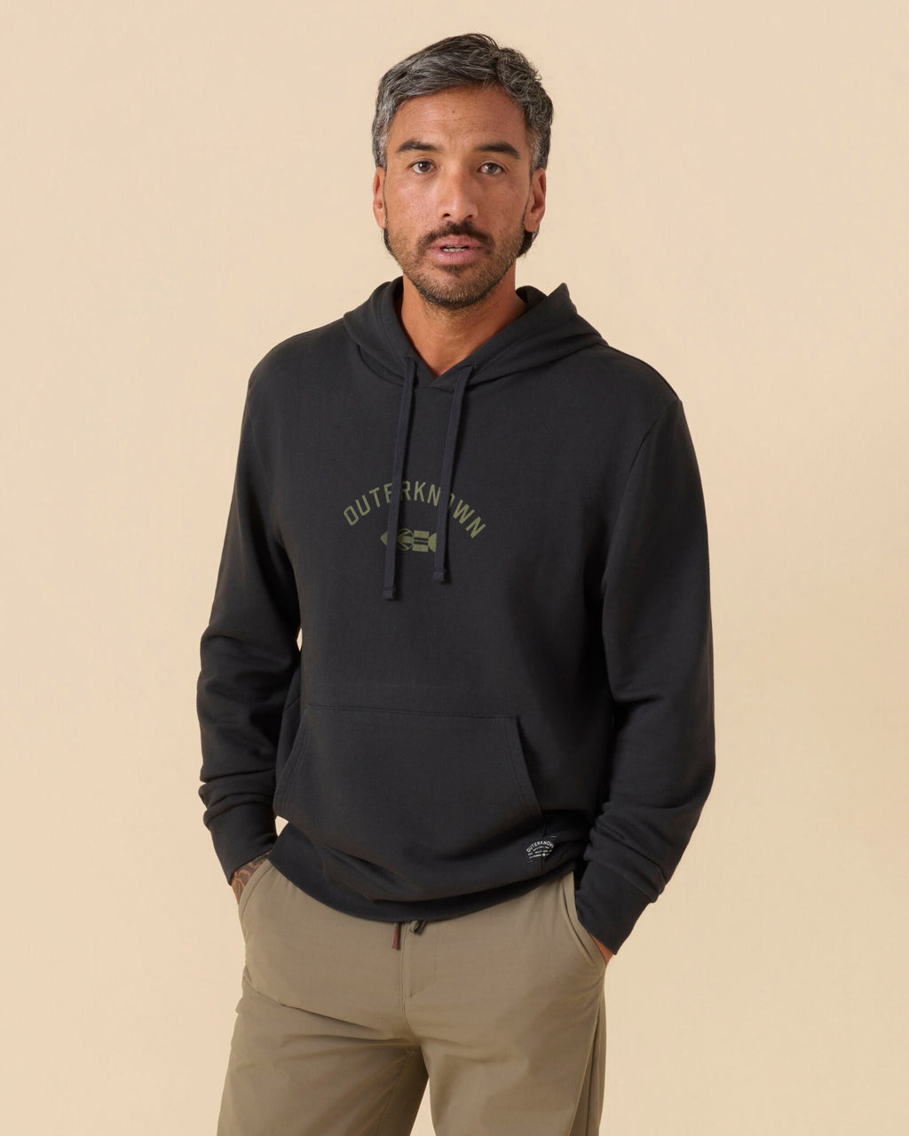 The Team Hoodie - Washed Black