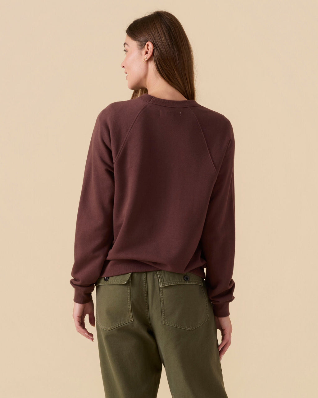 Women's Team Crew - Dark Roast