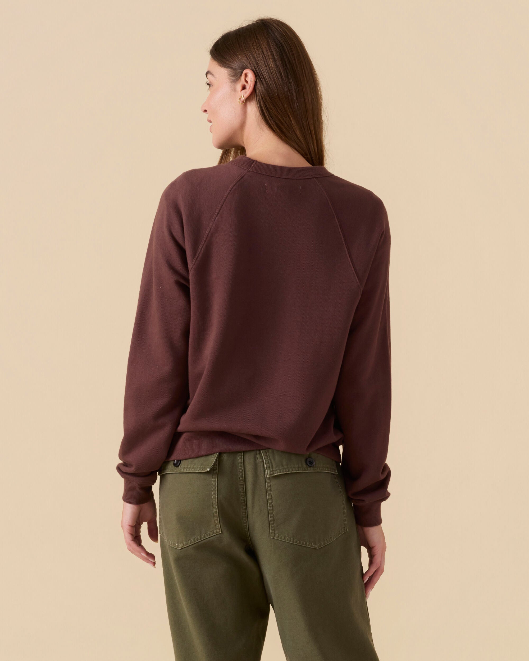Women's Team Crew - Dark Roast