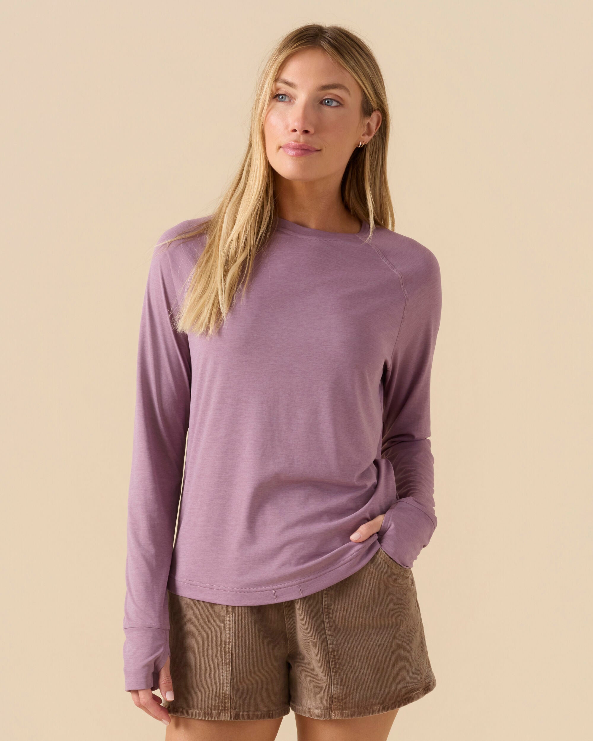 Women's Sun Shirt - Lilac Sands