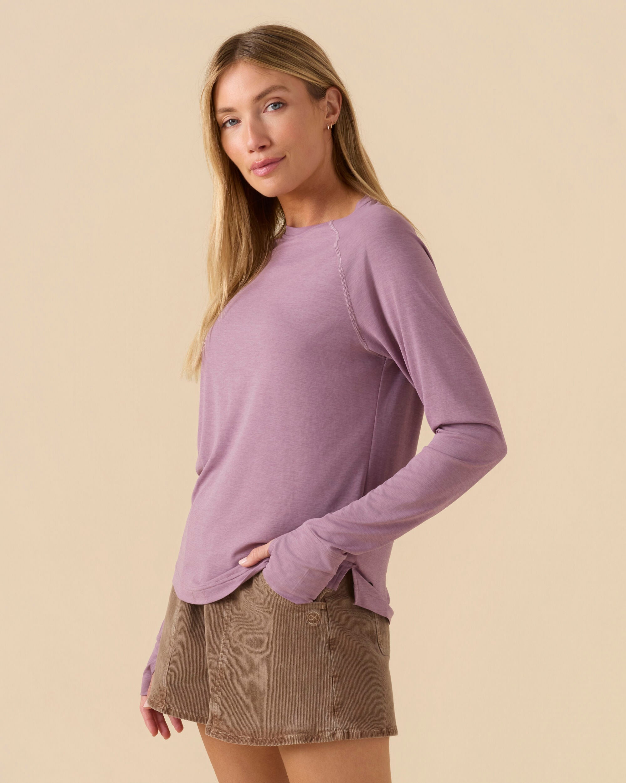 Women's Sun Shirt - Lilac Sands