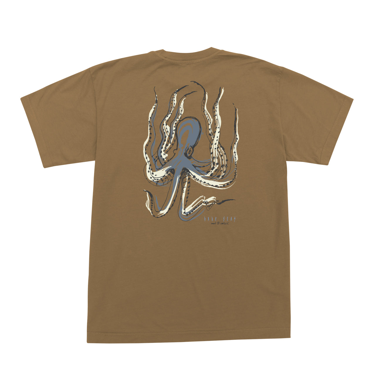 Mysterious Organic T-Shirt - Bronze Brown