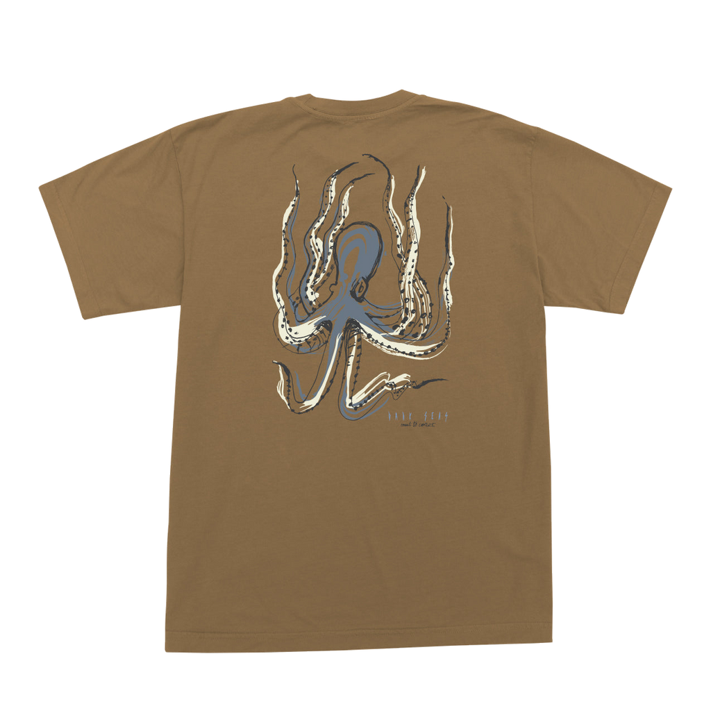 Mysterious Organic T-Shirt - Bronze Brown