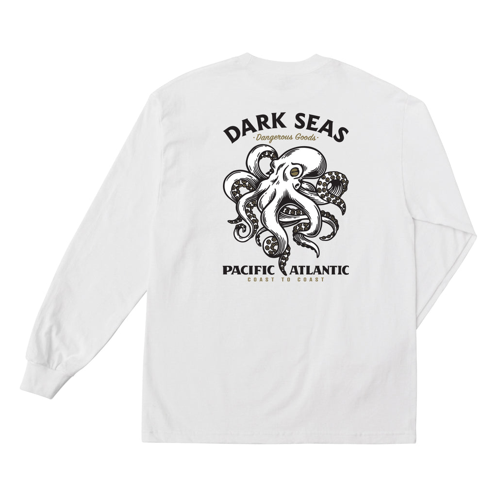Barbados Ls Tee - White