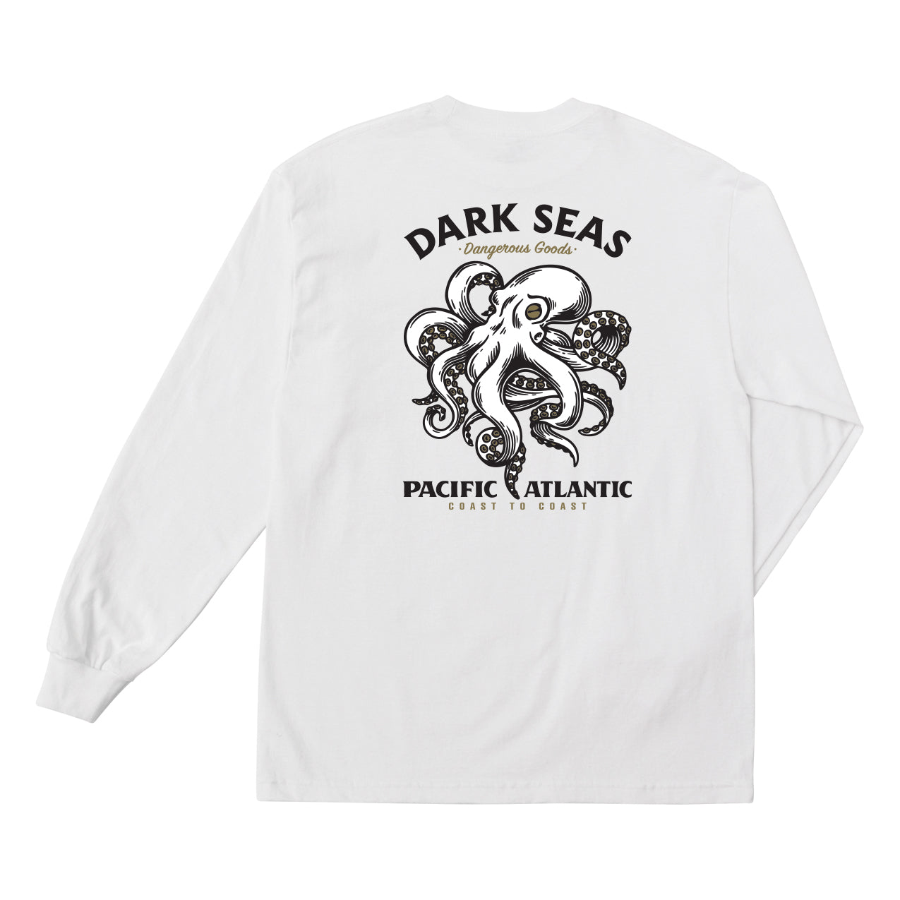 Barbados Ls Tee - White