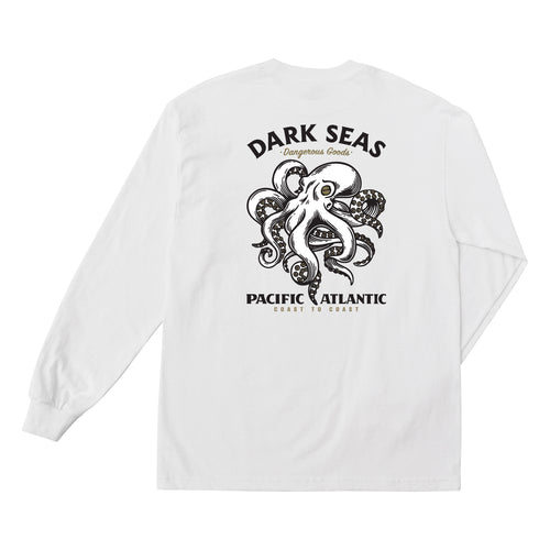 Barbados Ls Tee - White