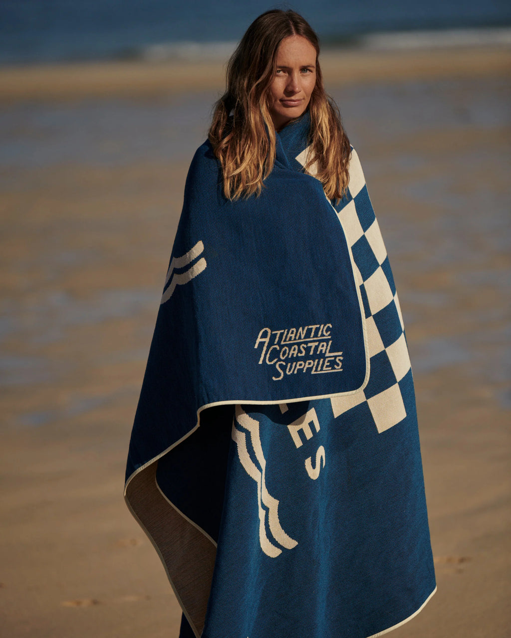 Beach Games Blanket - Navy