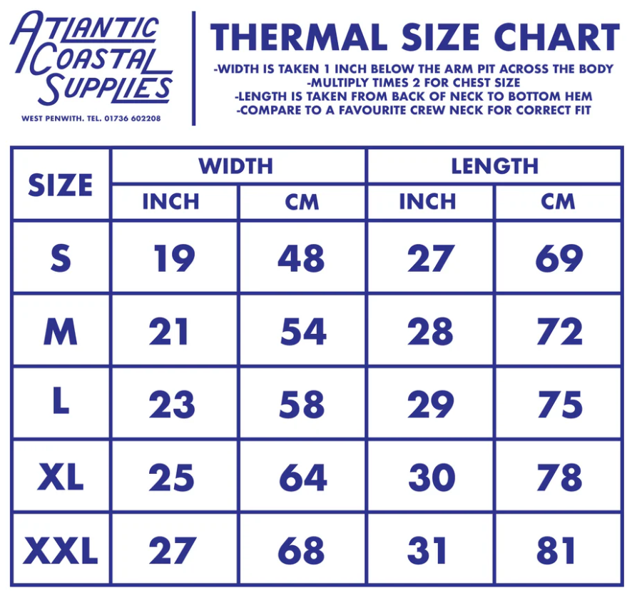 Atlantic Arch Thermal - Navy