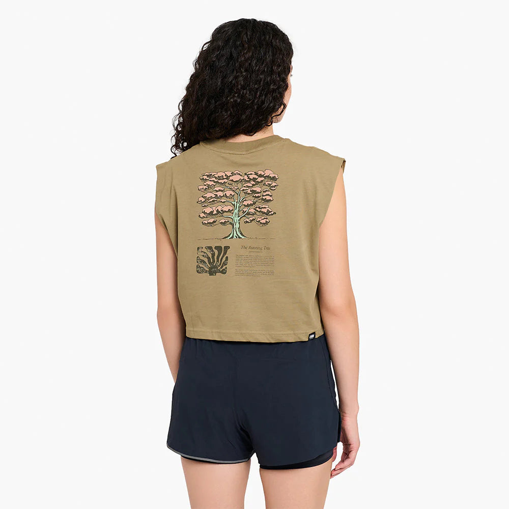 OR Tank Cropped The Running Tree - Canvas