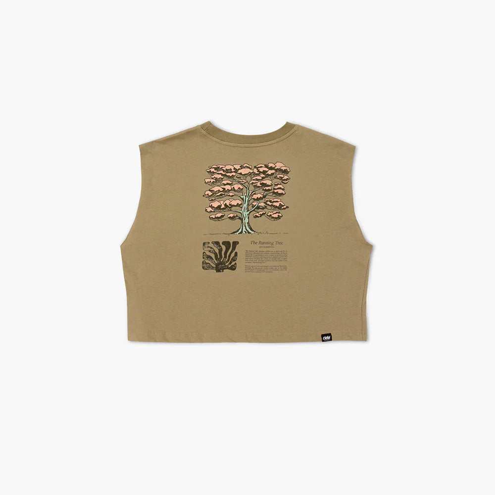 OR Tank Cropped The Running Tree - Canvas