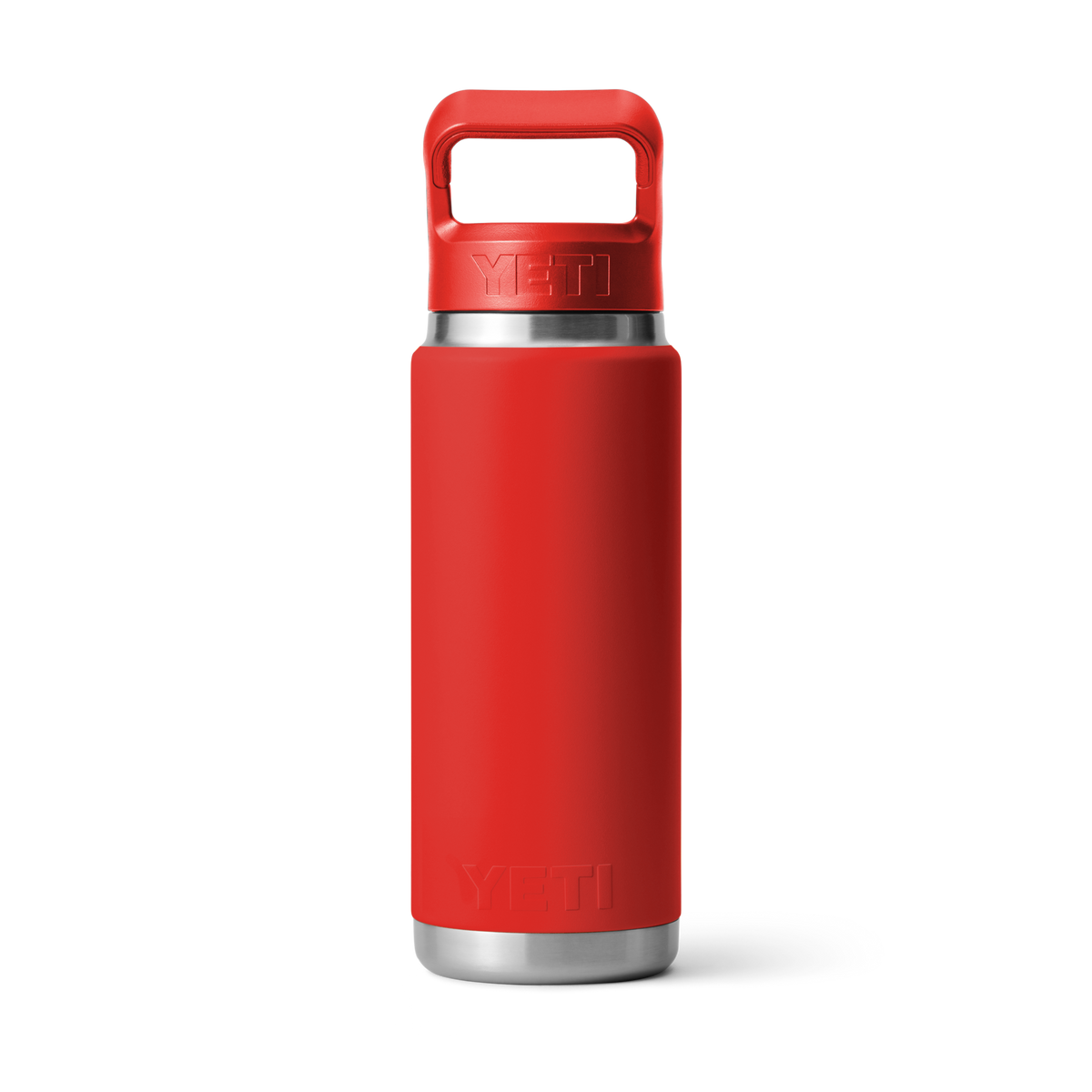 Rambler 26 Oz Colour Straw Bottle - Rescue Red