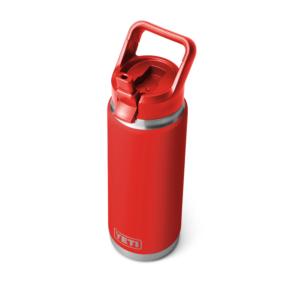 Rambler 26 Oz Colour Straw Bottle - Rescue Red