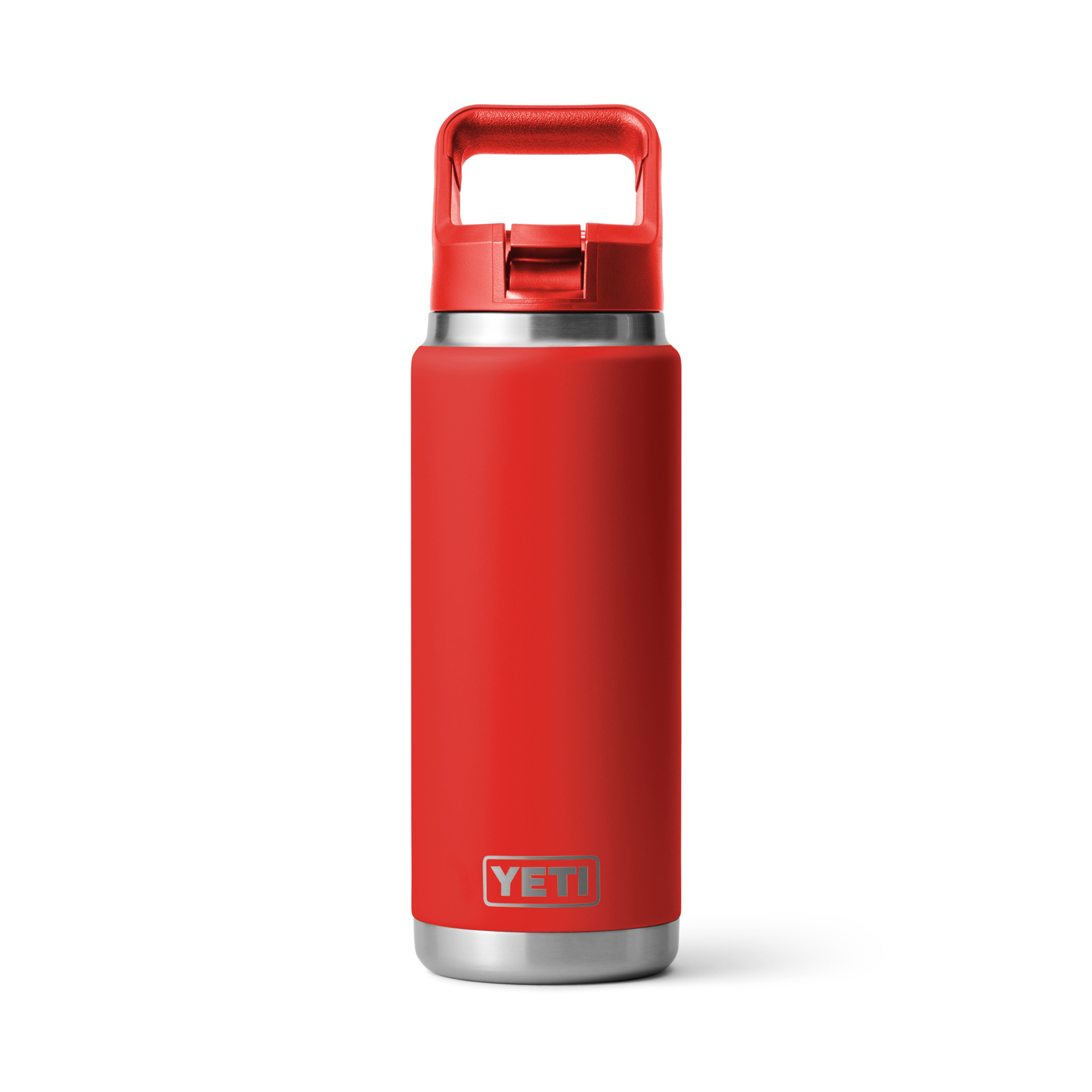 Rambler 26 Oz Colour Straw Bottle - Rescue Red