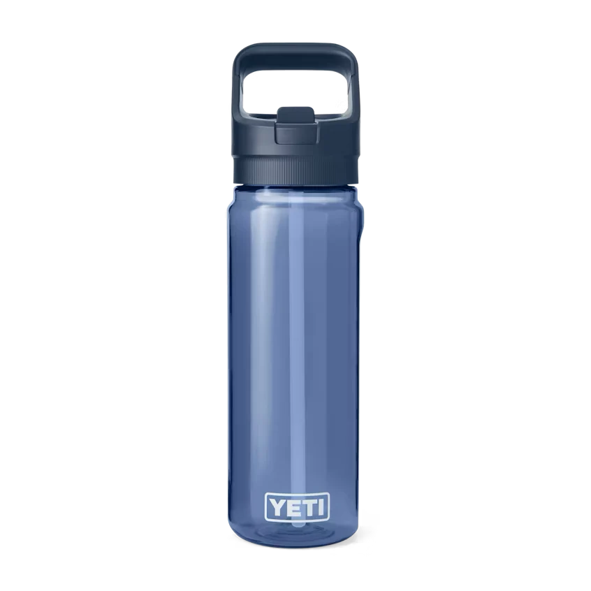 Yonder 750Ml Colour Straw Water Bottle - Navy