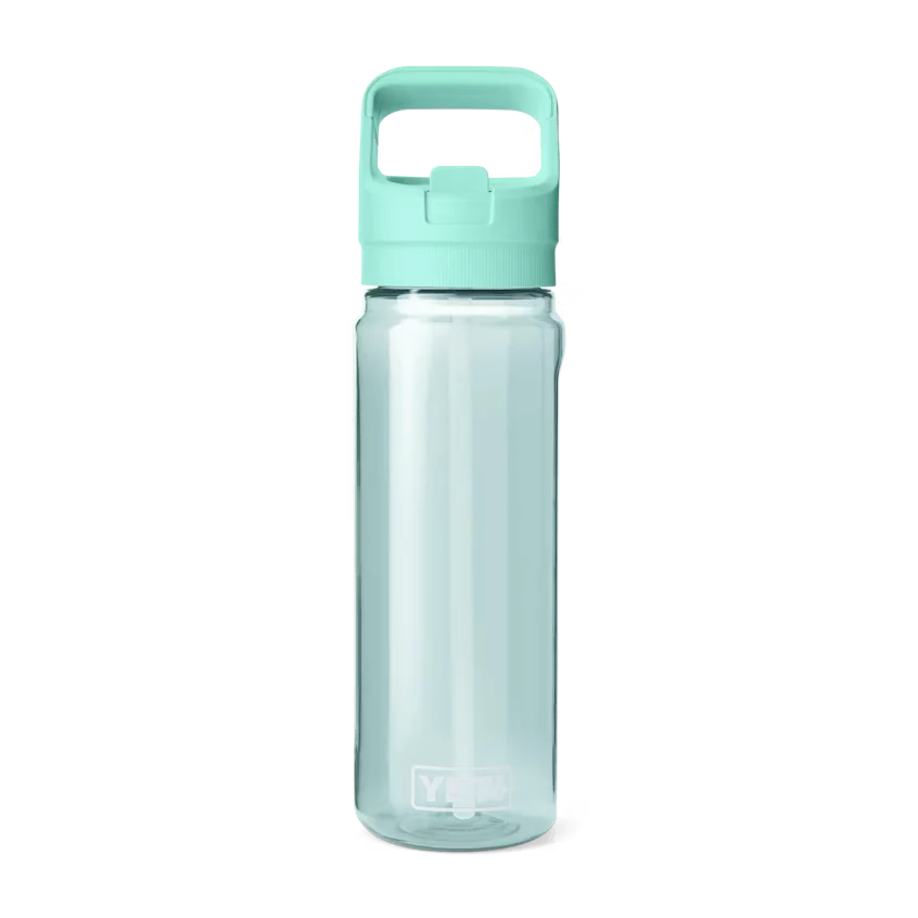 Yonder 750Ml Colour Straw Water Bottle - Seafoam