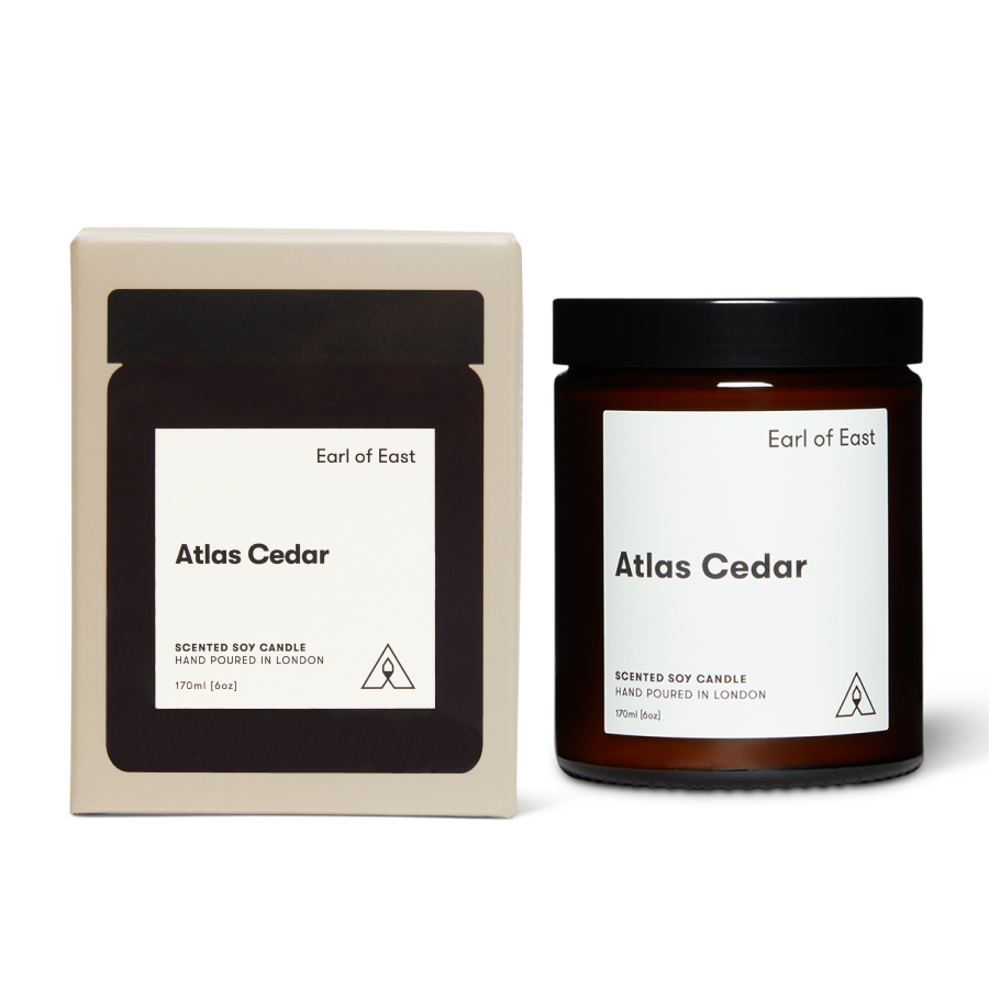 Atlas Cedar Soy Wax Candle 170ml