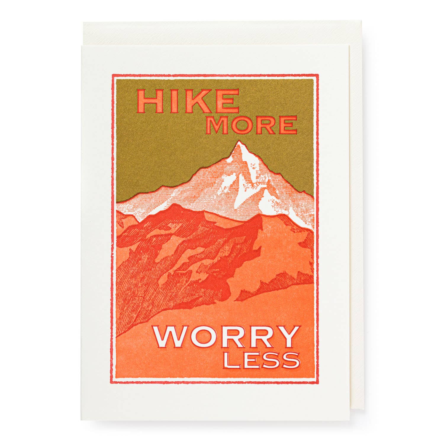 Worry Less, Hike More Card