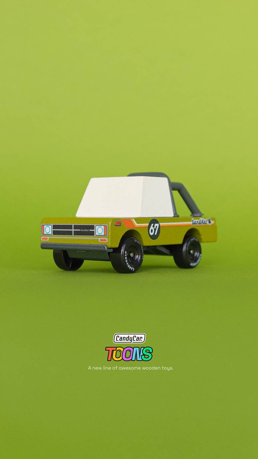 Sand Kat Adventure Truck TOONS Diecast Collectible Toy