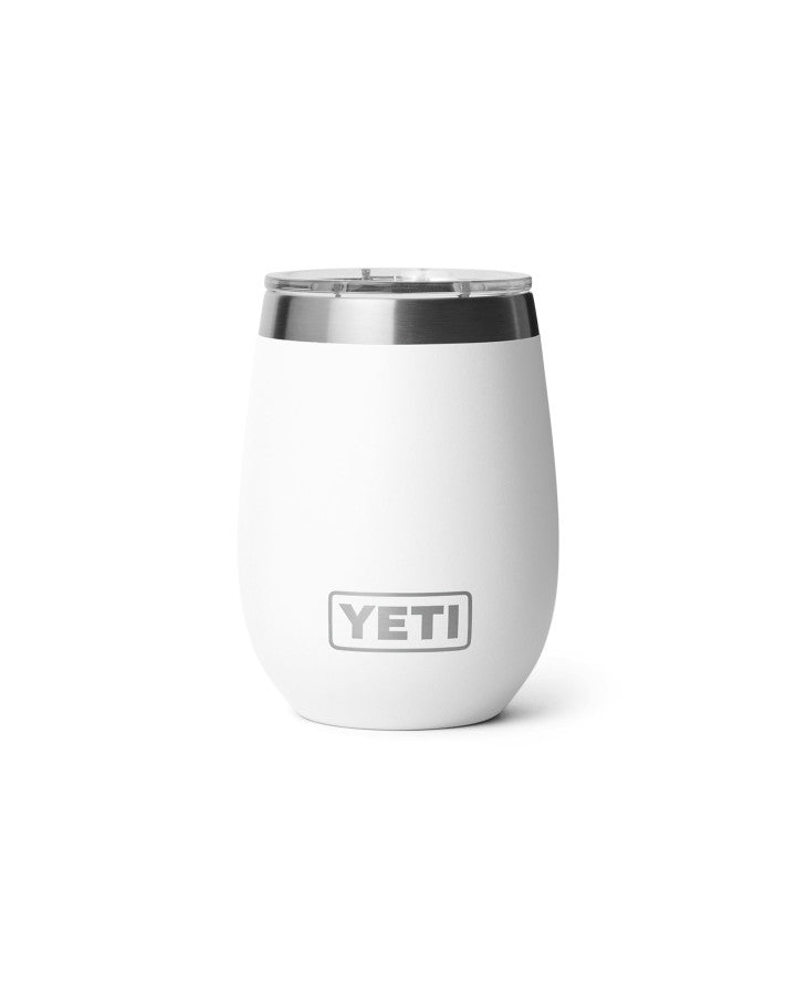Rambler 10 OZ CL Wine MS - White
