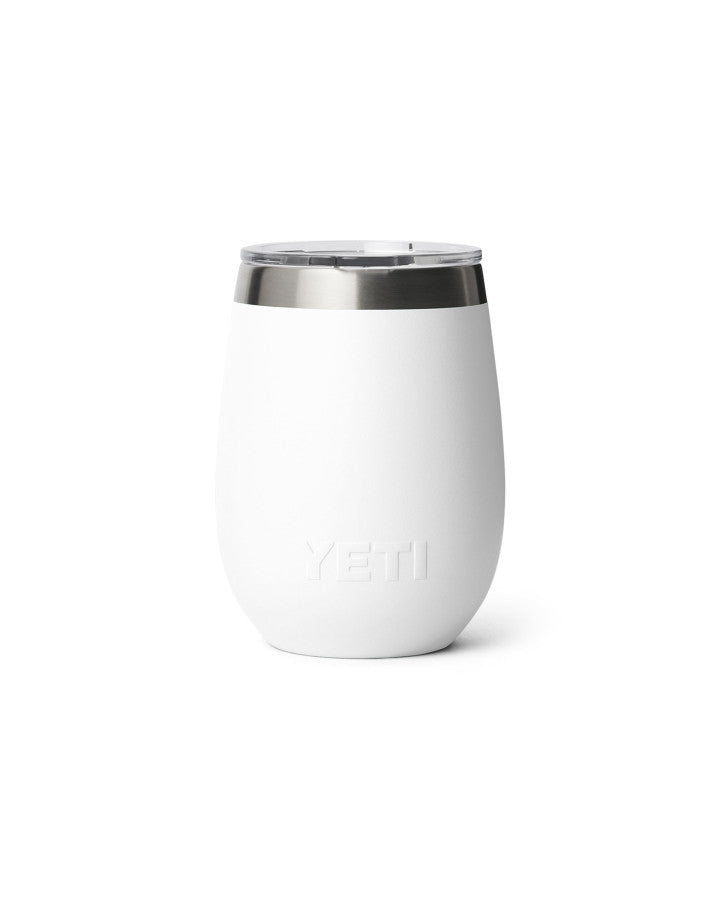 Rambler 10 OZ CL Wine MS - White